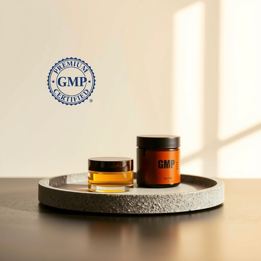 GMP certification badge