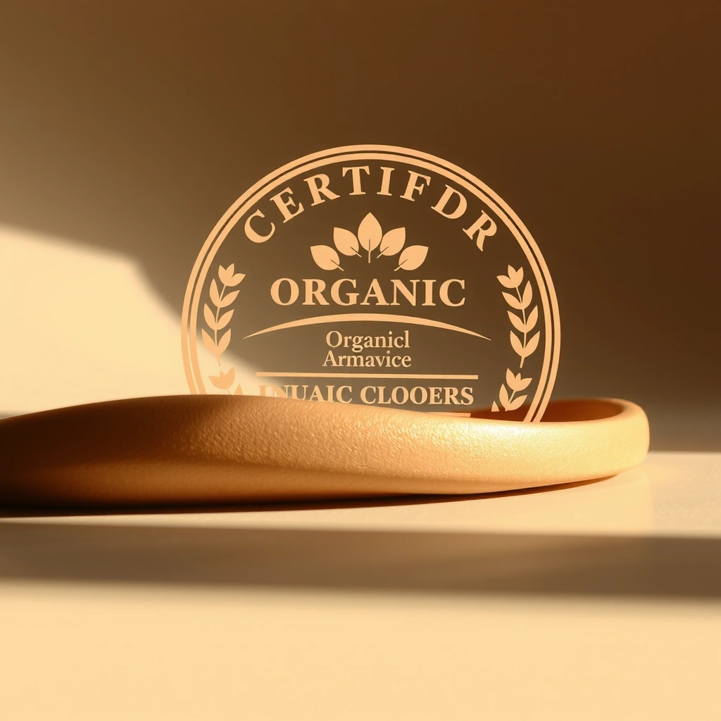 Organic certification badge
